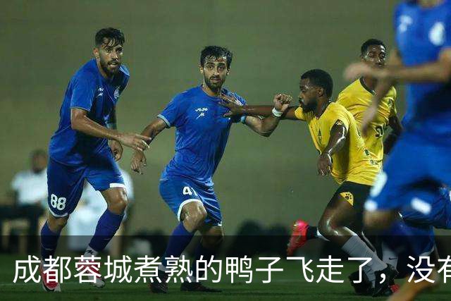 成都蓉城煮熟的鸭子飞走了，没有盯死这位津门虎锋霸，导致球队被绝杀