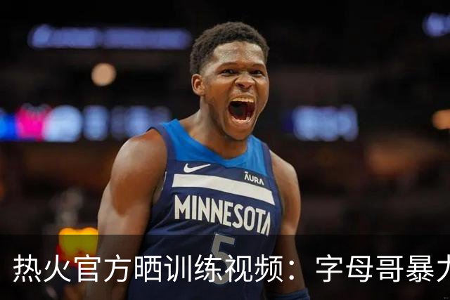 热火官方晒训练视频：字母哥暴力炸筐 连线阿德巴约后者里突外投