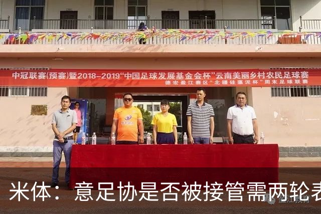 米体：意足协是否被接管需两轮表决，意奥国委会有最终决定权